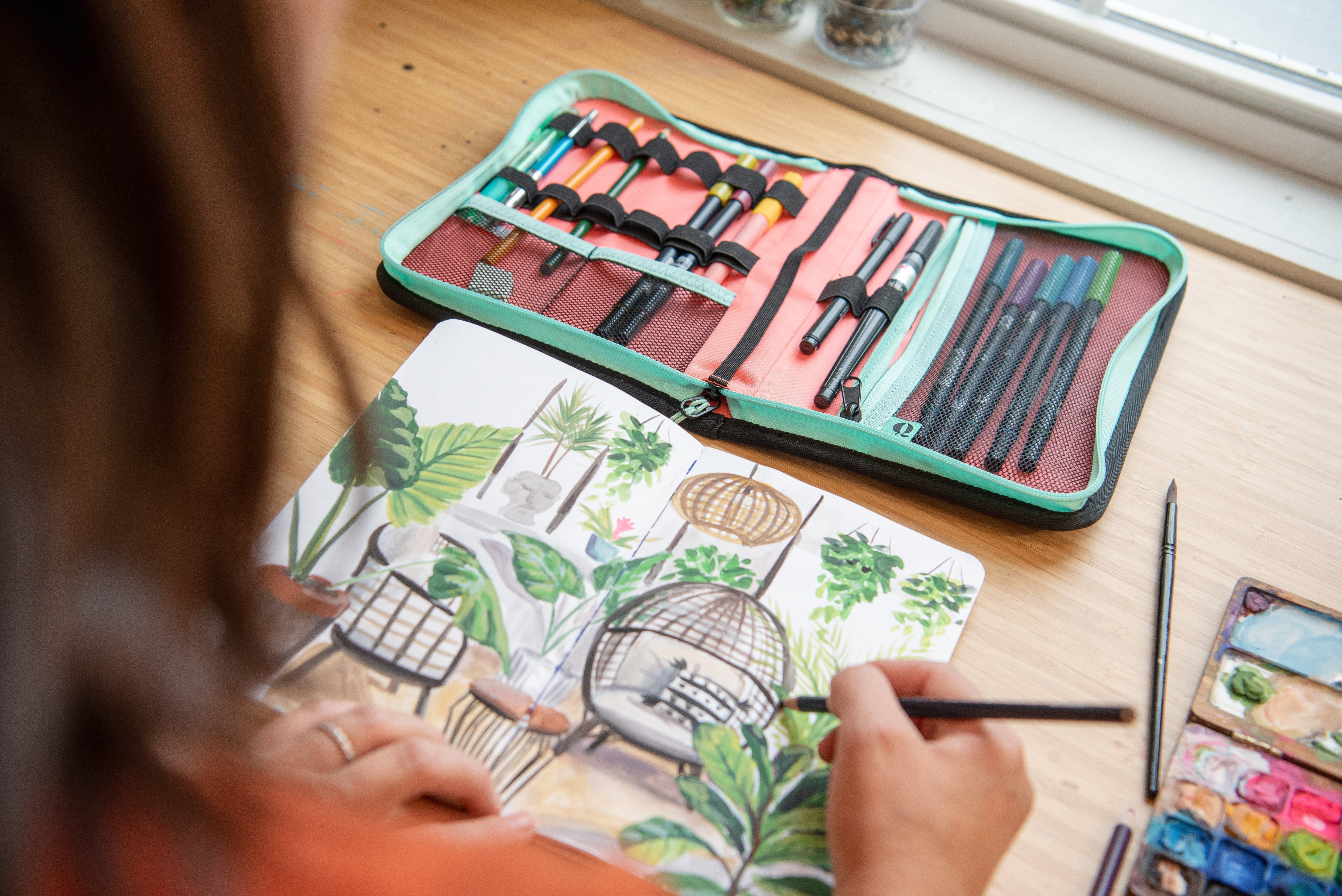 How a Simple Sketchbook Practice Changed My Life (as a Teacher and a Mom)