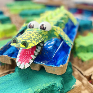 Cardboard Alligators