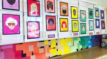 10 Eye Catching Teaching Visuals for the Art Room!