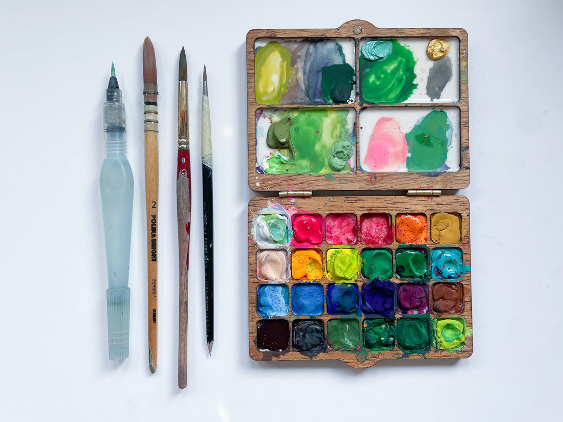 My Favorite Supplies as an Artist