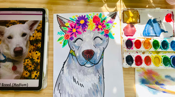 Animal Rescue Art Lesson: A Beautiful Way to Advocate for Animals in Need