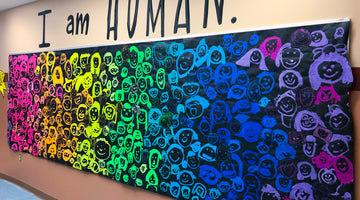 Collaborative “I am Human” Display