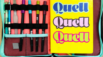 What's in my Quell Case: My Favorite Art Supplies to Take on the Go!