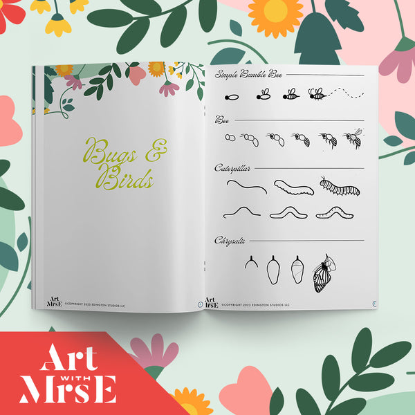 Spring Drawing Guide | Digital Download