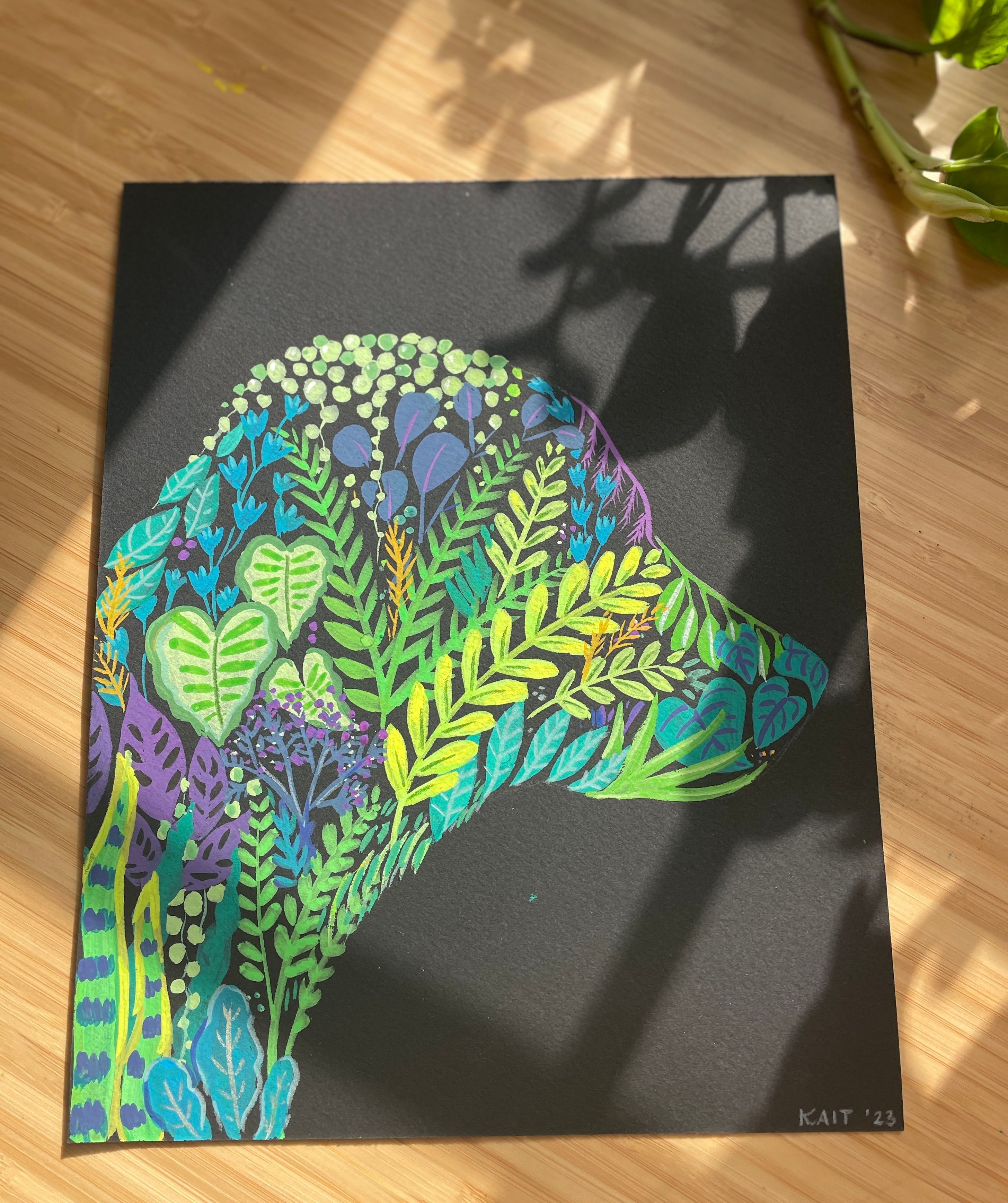 Botanical Silhouettes: A Growth Mindset Mini Course 🌿