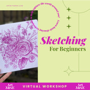 Sketching for Beginners (Recorded Online Course)