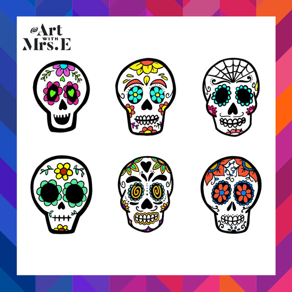 Sugar Skulls | Clip Art