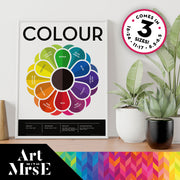 Floral Colour Wheel | Digital Download