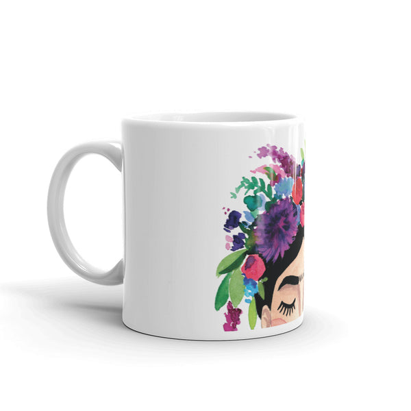 Floral Frida Mug - Purples