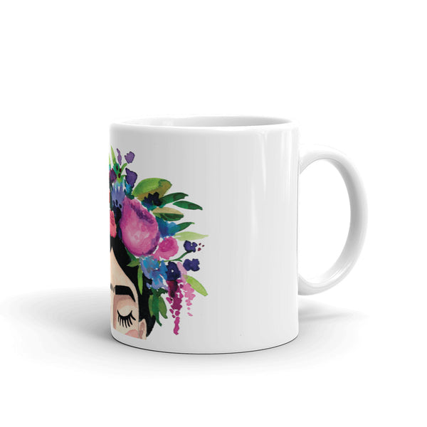 Floral Frida Mug - Purples