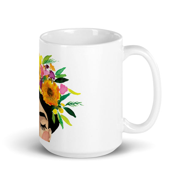 Floral Frida Mug - Yellows